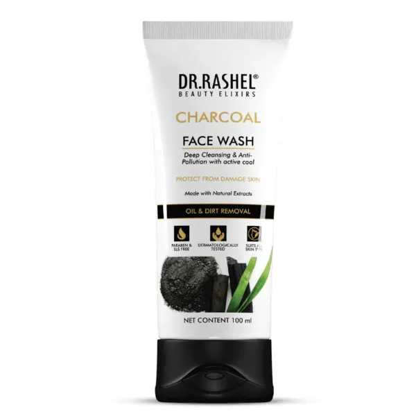 Dr.Rashel Charcoal Face Wash – 100ml